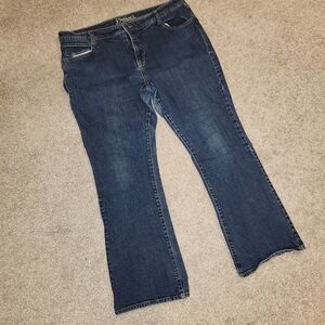 Old Navy Women's Boot Cut Jeans - Dark Blue